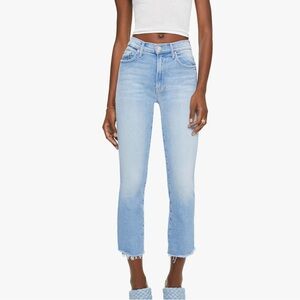 Mother the Insider Crop Step Fray Size 26